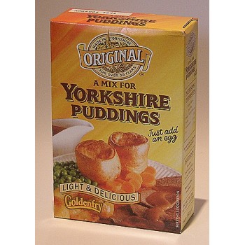 Pudding mix   with how English pudding  Mix  Golden pancakes British Food  Grocery make   yorkshire Fry   to Yorkshire