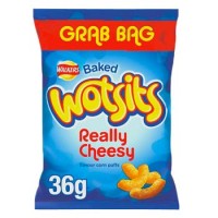 Walkers WOTSITS Cheese - GRAB BAG 36g - Best Before: 23.11.24 