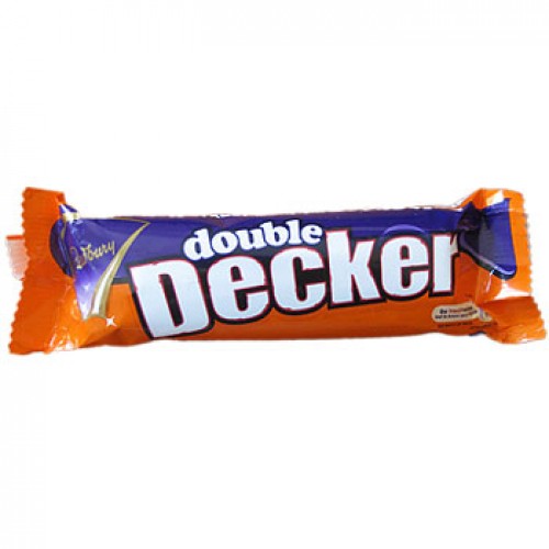 Cadbury Double Decker Chocolate Bar - British Sweets & Treats