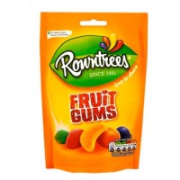 Rowntrees FRUIT GUMS Pouch 150g - Best Before: 03/2025 