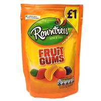 Rowntrees FRUIT GUMS Bag PMP 120g (1 Left)