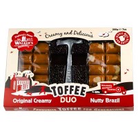 Walkers Toffee Duo Hammer Pack - Original & Nutty Brazil Toffee 200g - Best Before: 11.01.25 (20% OFF) (3 Left)